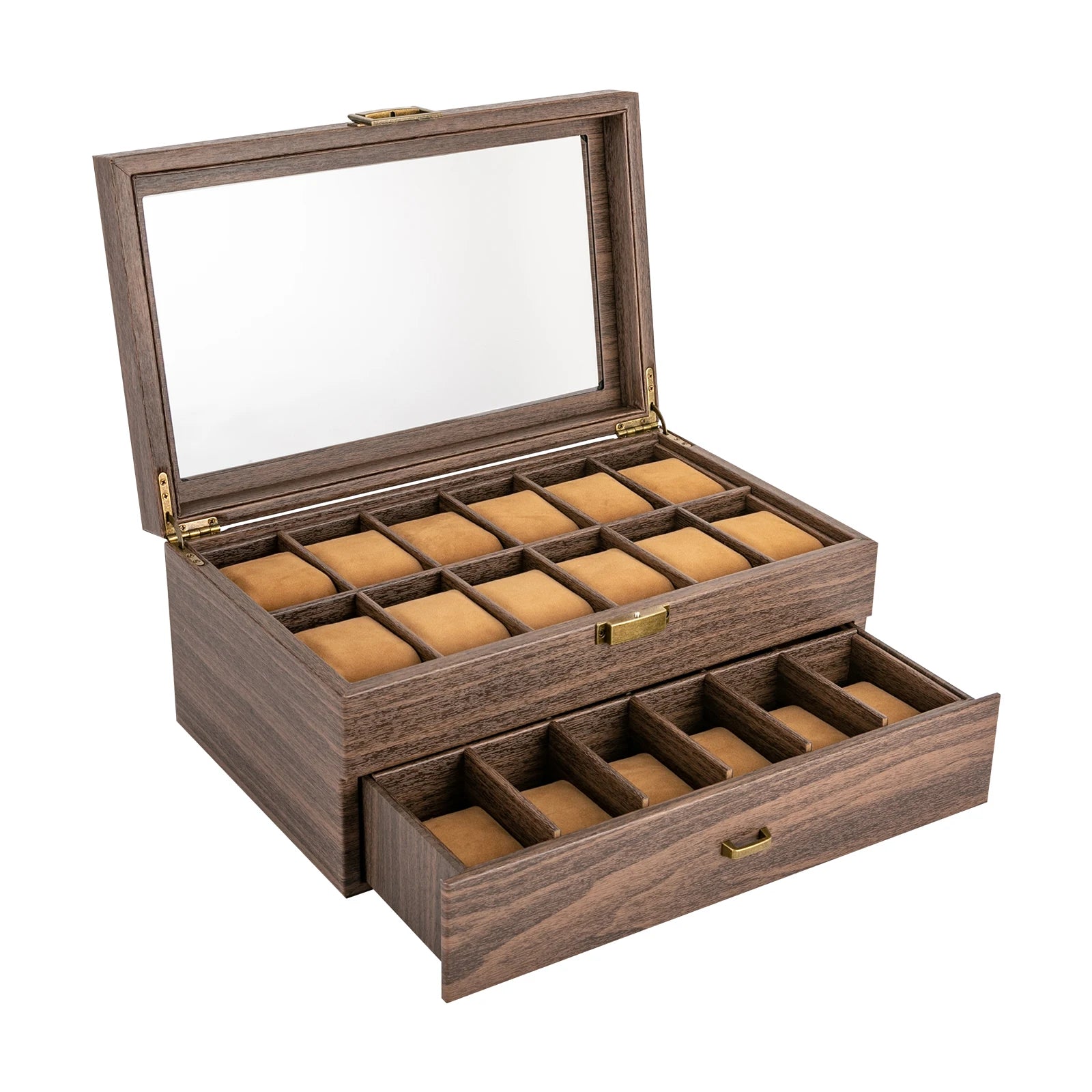 Boîte à montres en bois